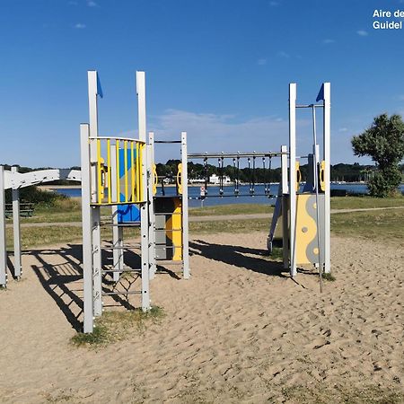 Perle Beach, Petite Maison Situee En Bord De Plage, Piscine. Guidel Exteriér fotografie