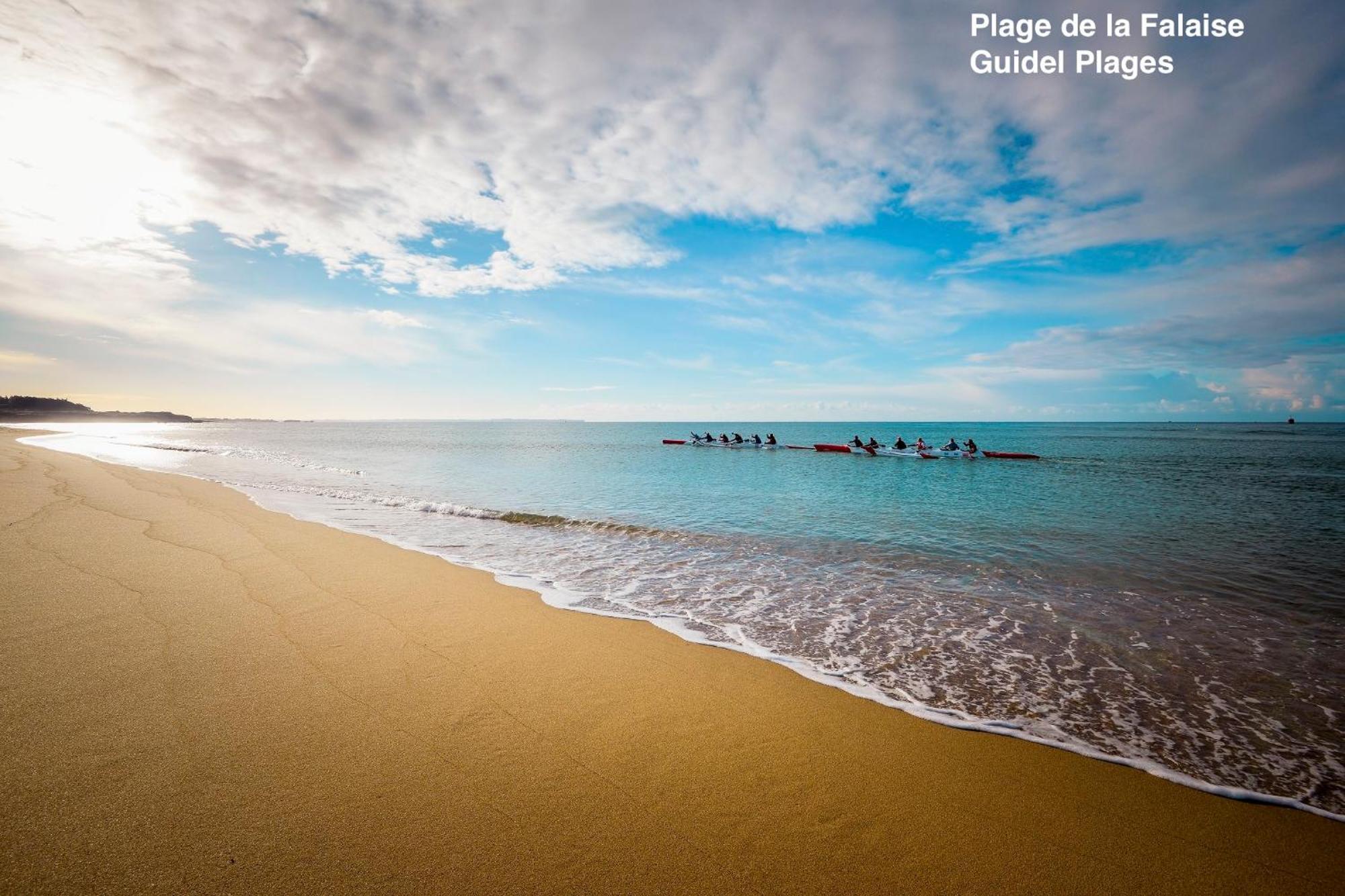 Perle Beach, Petite Maison Situee En Bord De Plage, Piscine. Guidel Exteriér fotografie