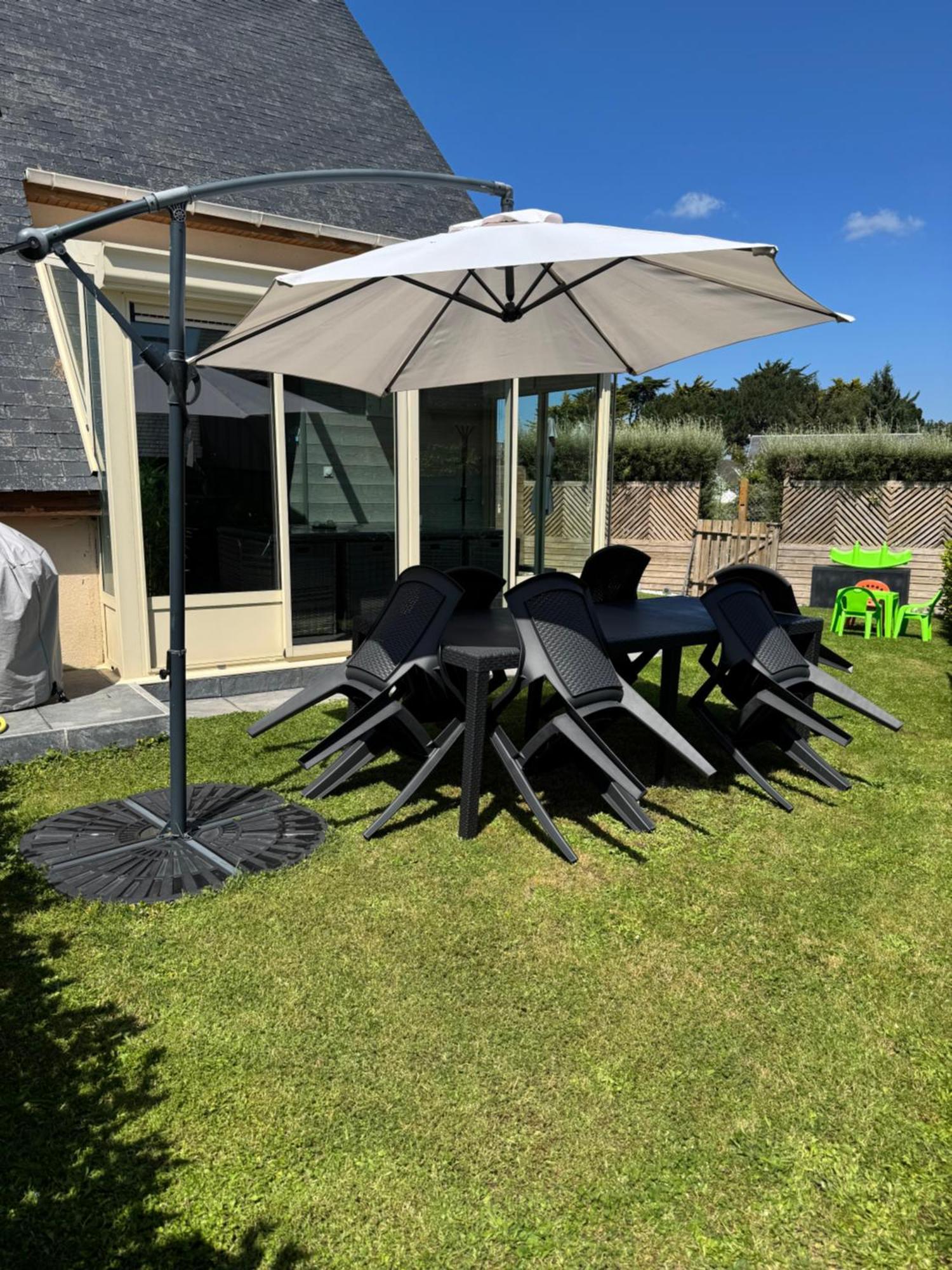 Perle Beach, Petite Maison Situee En Bord De Plage, Piscine. Guidel Exteriér fotografie
